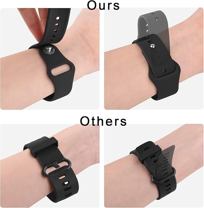 Image of YODI New Edition Magnetic Buckle Soft Silicone Sport Strap Band for Redmi Watch 5 Active Smart Watch For Men Women Compatible with Mi Watch Active 5