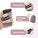 Mr. Pen- Hot Glue Gun Finger Protectors, 24 pcs, Black and White Shades, Silicone Finger Protectors, Rubber Fingers Tips, Rubber Finger Covers, Rubber Finger Tips Protector, Finger Gripper
