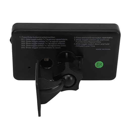 Miniatura 8 de Pantalla frontal para automóvil HUD Pantalla superior Velocímetro de luz verde con velocidad Fatiga Advertencia de conducción sobre velocidad