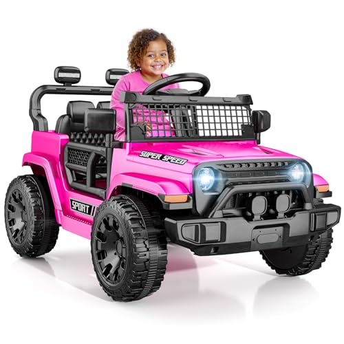 TRINEAR 12V Ride on Toys with Parent...