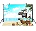 FUERMOR Cartoon Pirate Ship Backdrop 7x5ft Themed Party Photography Stuido Photo Background Props LHFU061