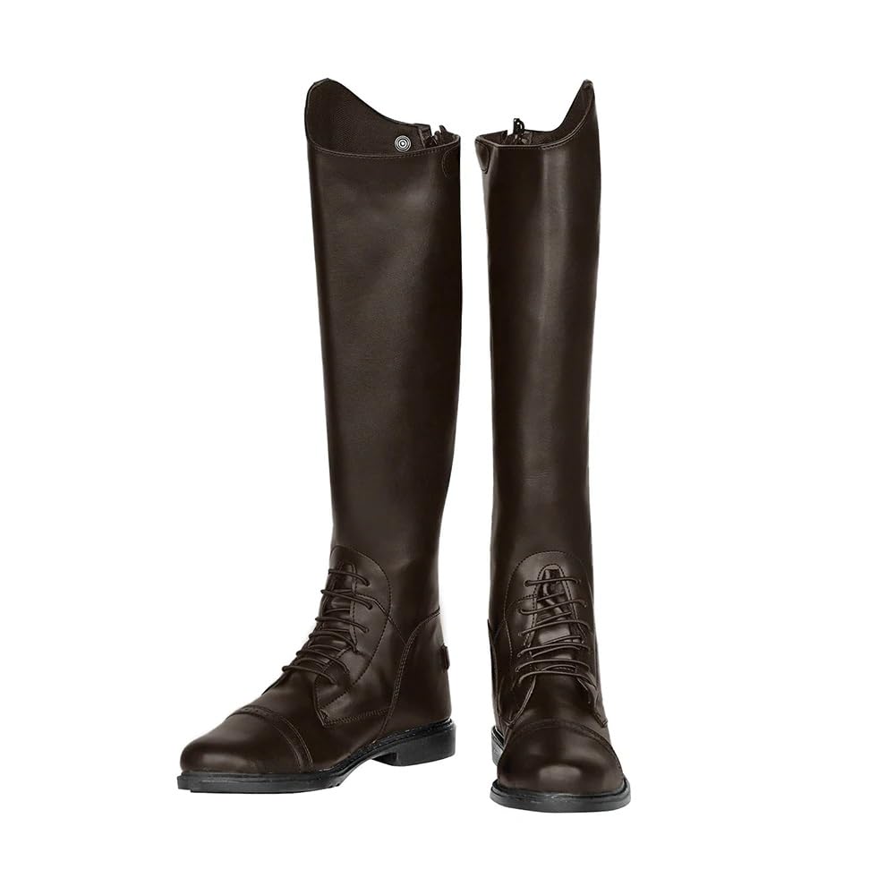 TuffRider Men’s Starter Front Field Boots | Durable, Easy to Clean Water-Resistant Horse Riding Boots for Men