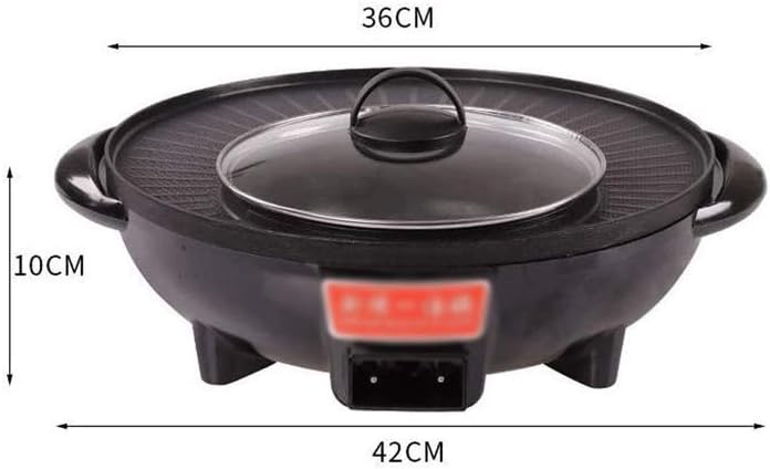 Electric grill, multi-purpose pot, independent power supply, easy to clean, use in the kitchen