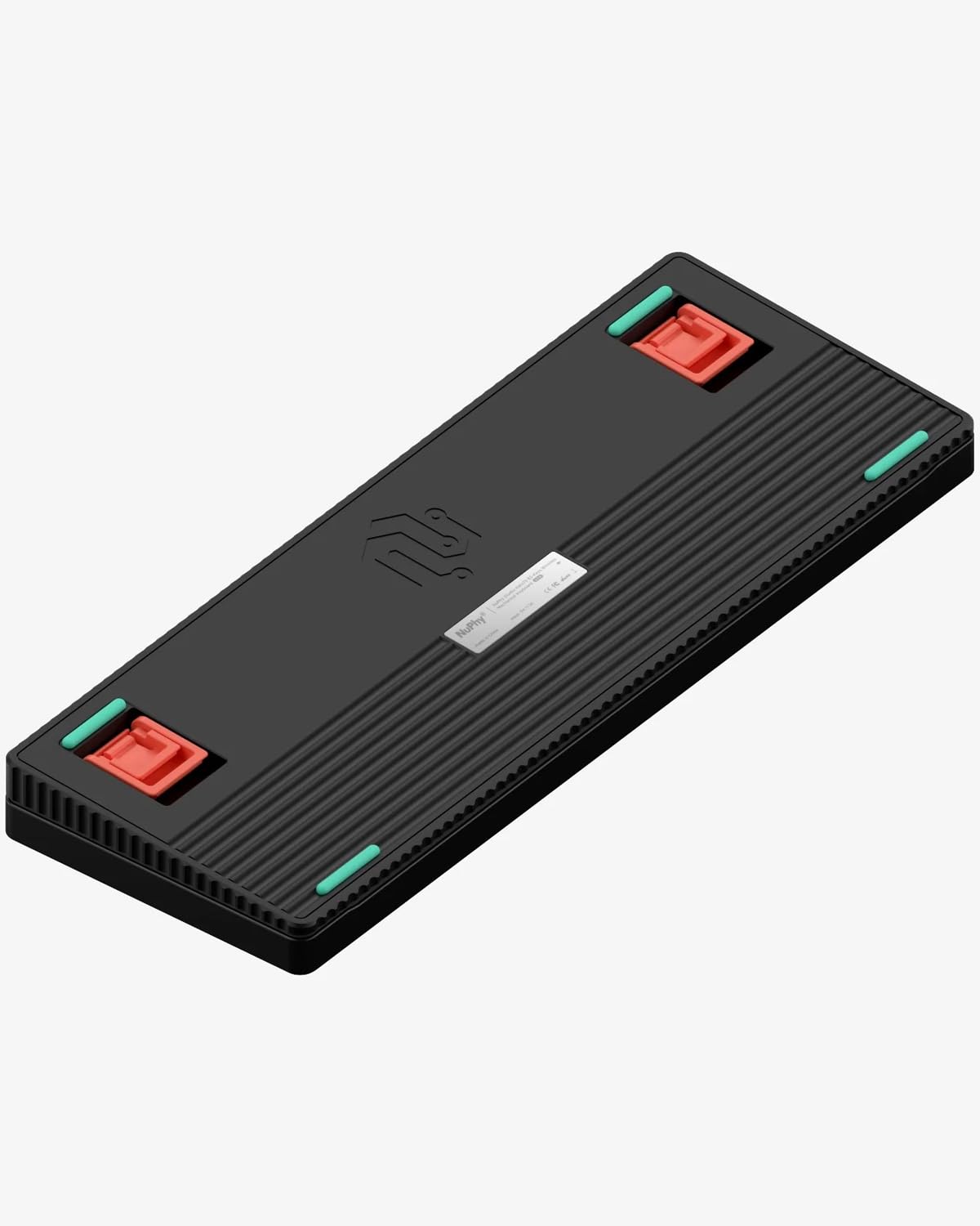 nuphy Halo V2 IO Tastiera meccanica senza fili con cappucci per tasti PBT, tastiera da gioco personalizzata hot-swap, retroilluminazione RGB, BT5.0/USB-C/2,4 GHz