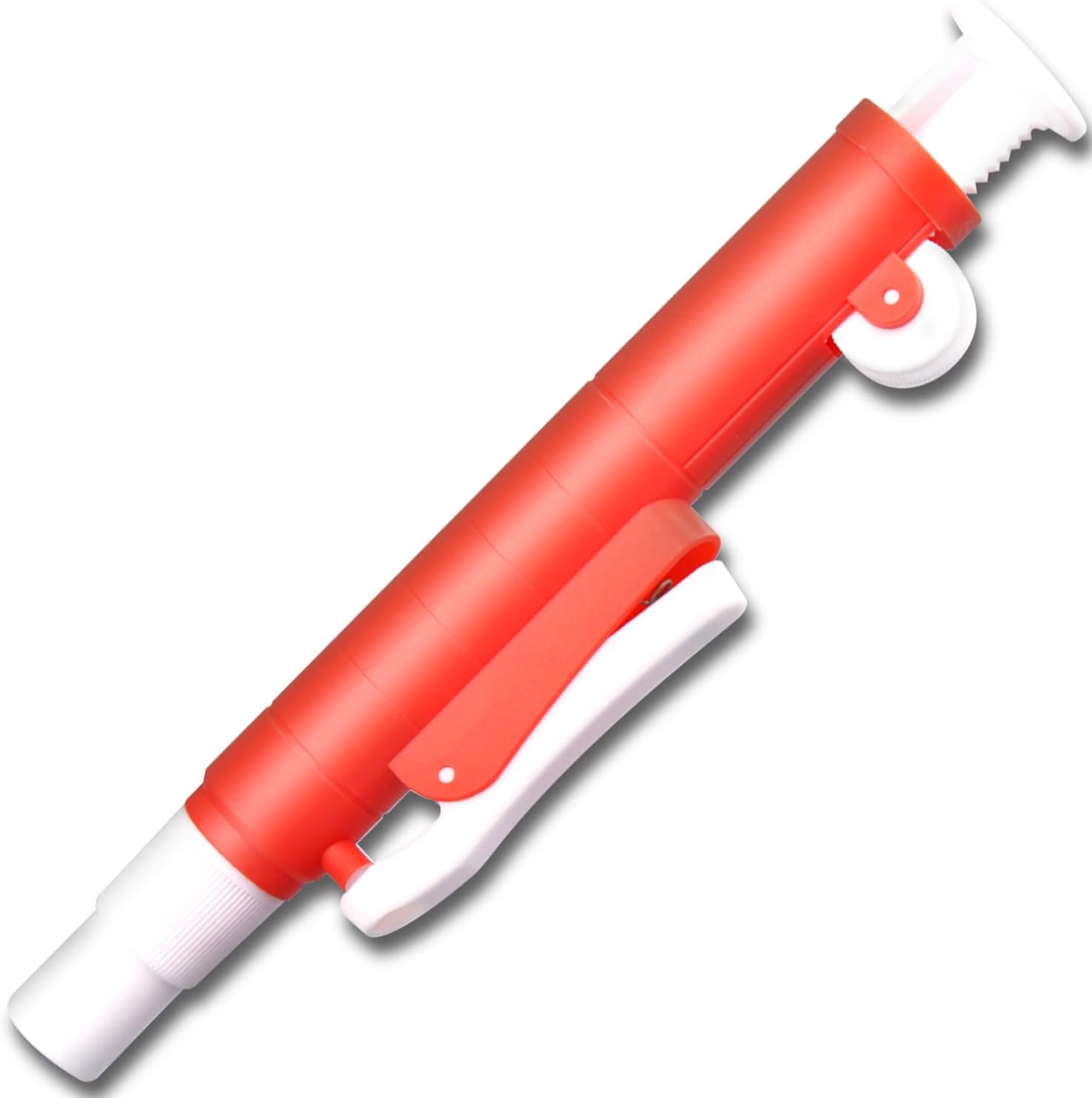 Pipette Pumps,Scientific Pipette Pump 25ml, Red, for Disposable Plastic and Glass Pipettes…