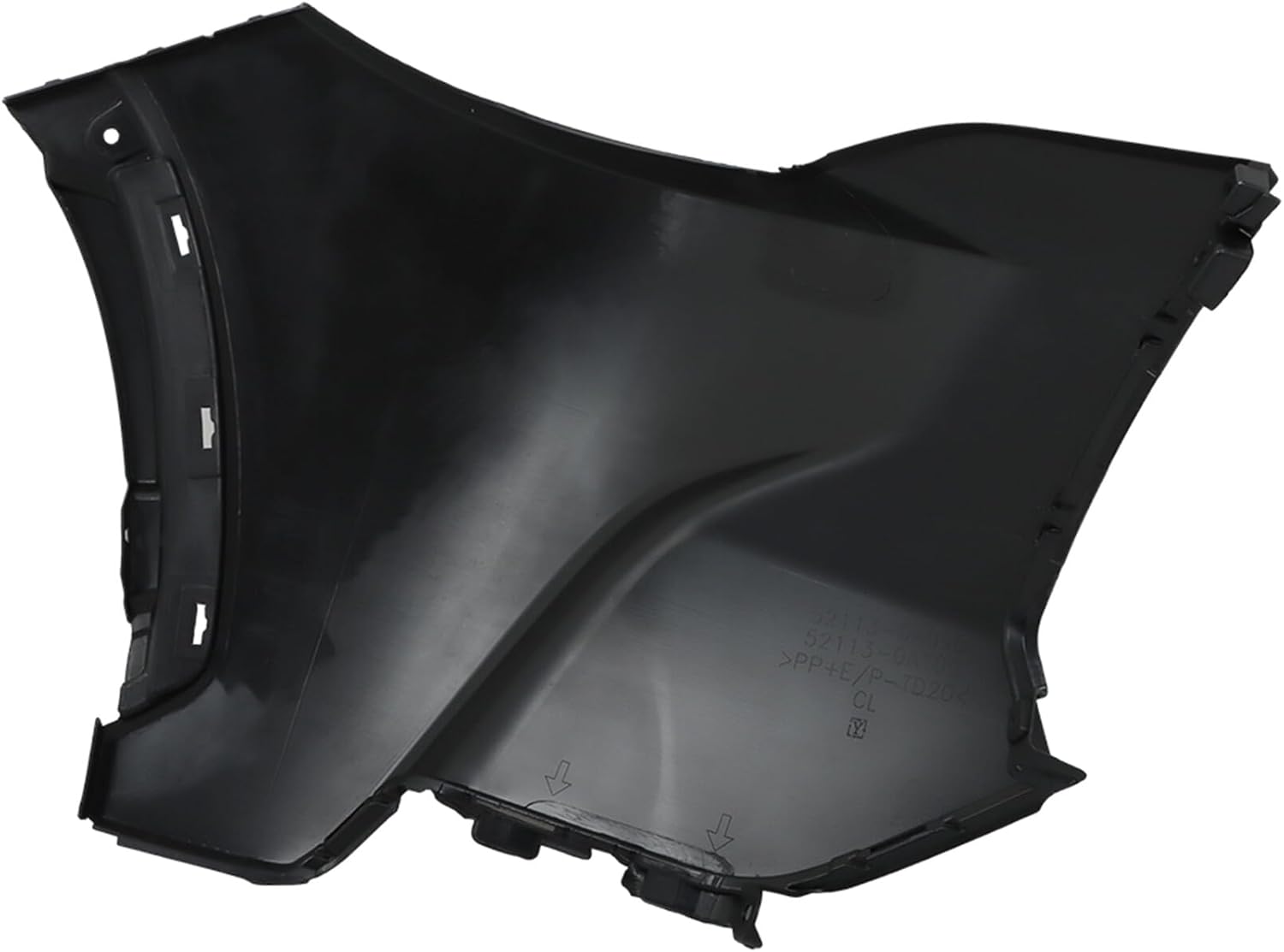 labwork 1PCS Front Bumper Cover Right Side without Parking Sensor Holes Replacement for Corolla Cross 2022-2023 TO1017102 521120A908