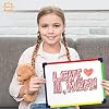 SCRIBBLEDO Colored Frame Magnetic Dry Erase White Board 9 X 12 WHITEBOARD for Kids Writing Learning & Drawing Art Educational Kids Toy