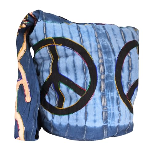 Image of Mandala Crafts Hippie Bag, Large Boho Hobo Purse for Women, Crossbody Shoulder Sling Bags for Indie Style Bohemian Accessory