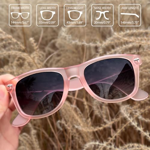 Image of Joopin Square Sunglasses Polarized UV400 Designer Sun Glasses Men Women | Oversized, Plastic Frame, Retro, Vintage, Unisex, Trendy Shades for Driving, Party, Fishing, Business, Costume