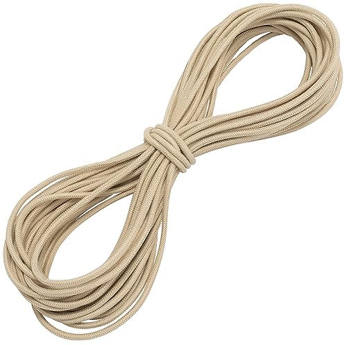 Aerzetix - C67273 - Elastico Decorativo Rotondo 10 Metri - Diametro 3mm - Colore Sabbia