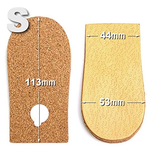 Corby 1.5-2cm Natural Leather Heel Cork Cover
