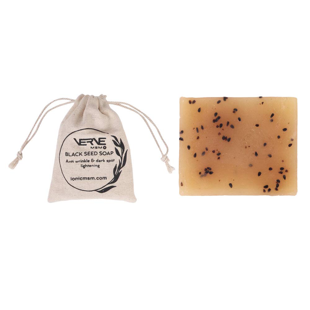 Verve MSM Black Seed Luxury Soap-120g, All Natural & Handmade