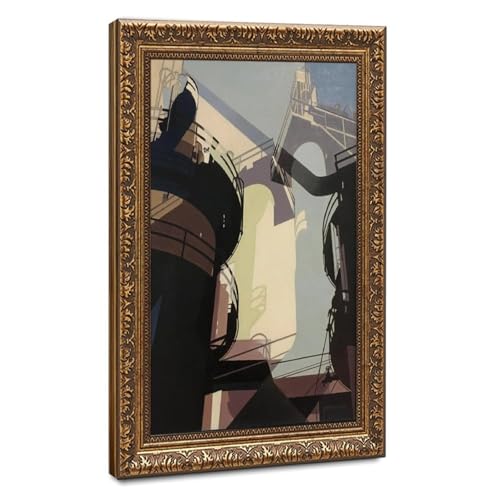 Impression sur toile Aerial Gyrations tableau haute définition 30x45