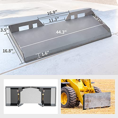 Image of YINTATECH 1 /4 inch Universal Quick Attach Mount Plate for Kubota Bobcat Loader