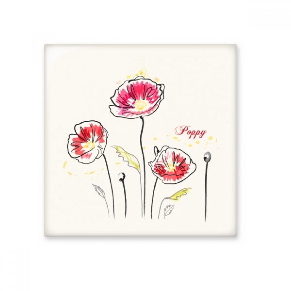 Peinture coquelicot céramique pour décoration murale salle de bain