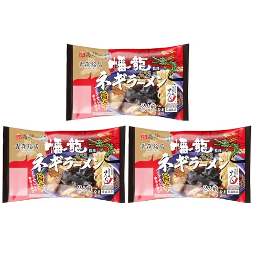 高砂食品 幡龍 監修 ネギラーメン 6食入り （2食×3パック） 青森 生麺 常温保存のサムネイル