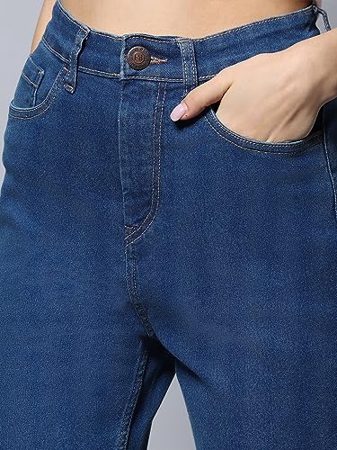 Image of HIGH Star Women's Straight Fit Mid Rise Jeans