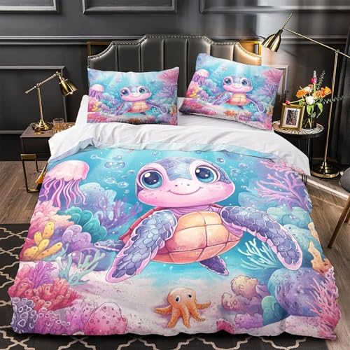 Housse de couette raton laveur 260x220 cm en microfibre - 2