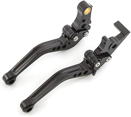 Miniatura 6 de DOUKI Para Yamaha MT09 SP MT 09 SP 2017-2021 2018 2019 Accesorios de motocicleta Palancas de embrague de freno corto Palanca ajustable de aluminio