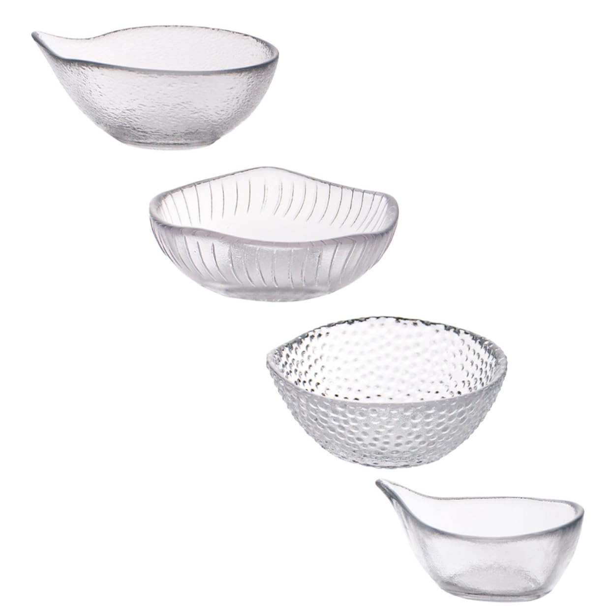 VINTORKY Lot De 4 Mini Bols à Sauce En Acier Inoxydable 304 Doré