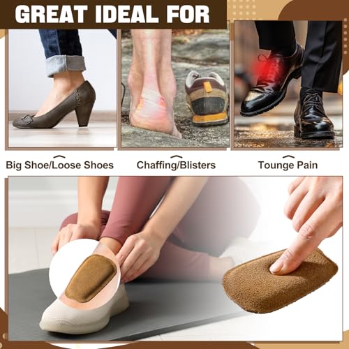 Shyyween 3 pares almohadillas de lengüeta para zapatos talla L miniatura 6