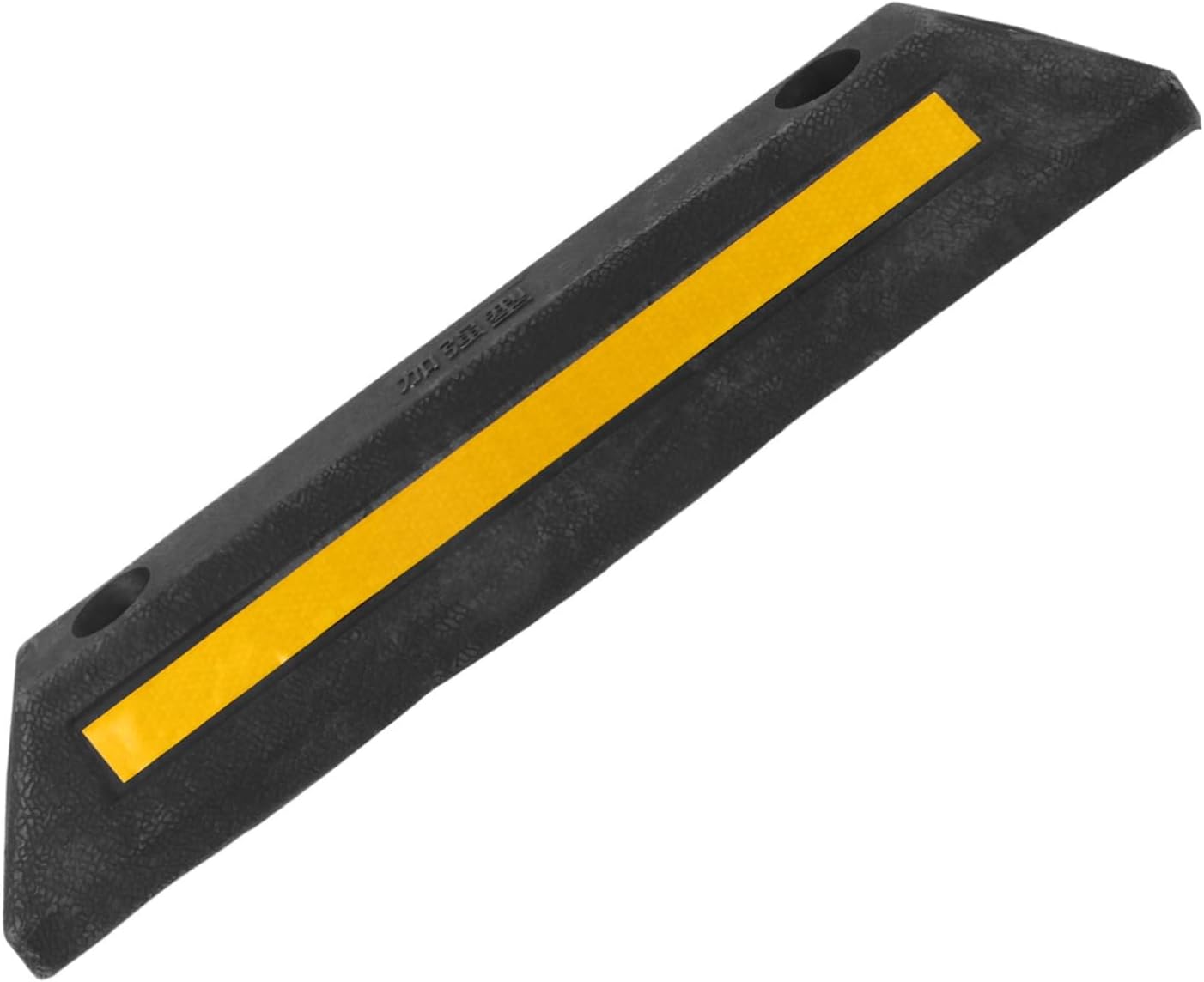 Parking Block Stopper for Garage Heavy Duty Vehicle Guide Slip Design Compact Easy Installation for Driveway and Parking Spaces