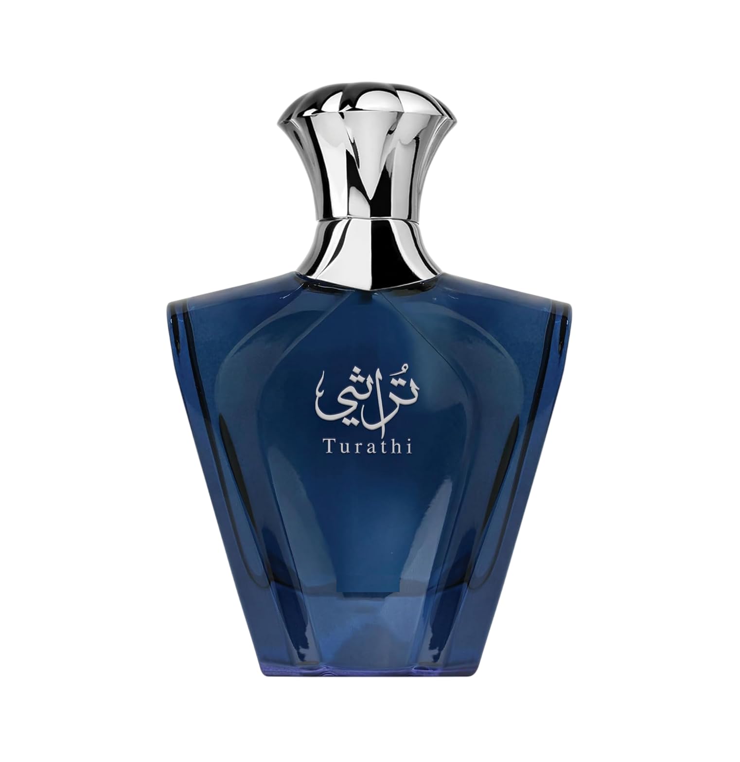 Turathi Blue Eau de Parfum 90ml, Perfume Árabe para Hombre de Larga Duración, Incluye Atonizador Recargable, Fragancia Oriental con Notas de Bergamota, Mandarina, Ámbar y Maderas Nobles (Turathi Blue)
