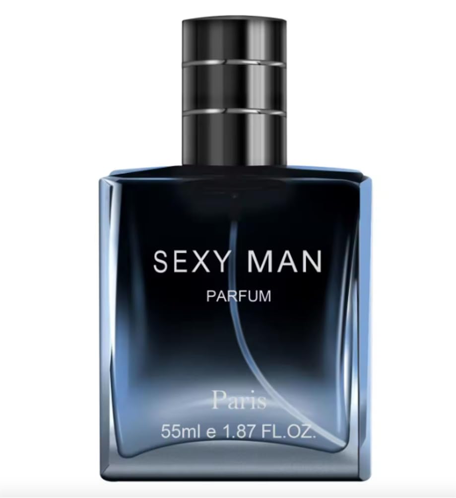 Sexy Man Mens Cologne Gift Attractive Fragrant 1 87 Oz Black