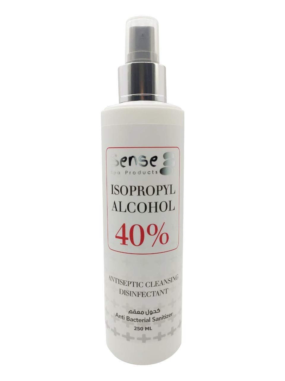SENSE Isopropyl Alcohol 40% Solution with Skin Moisturizers (250ml)