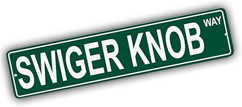 Vista 148 de Ohio Mountains Pick Your Mountain Compatible/repuesto para Ballards Hill United States Mountain Aluminio Metal Tin Street Sign Style decoración