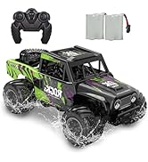 KB KAIBO Q191 Remote Control Car & Monster Truck Toys for Boys 4-12 - 1/16 Scale Waterproof Amphi...