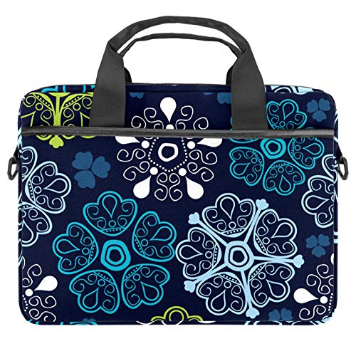 Funda bandolera de mandala para portátil de 13 a 14 pulgadas sin costuras