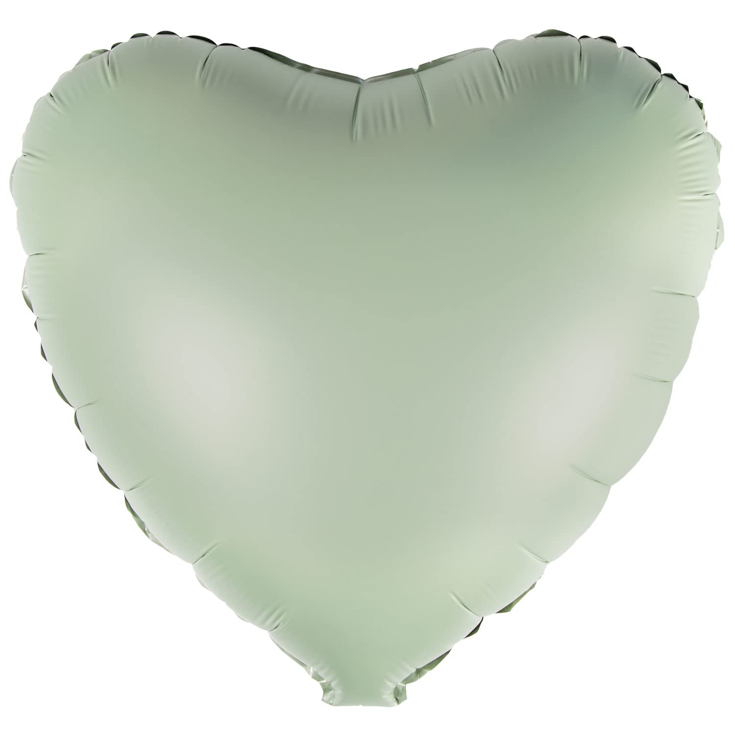 amscan 9915470 Silk Lustre Eucalyp heart foil