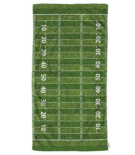Ofloral Hand Towels Cotton Washcloths American Football Field Green,Comfortable Soft Towels For Bathroom Spa Gym Yoga Beach Kitchen,Hand Towel 15X30 Inch #TOP18