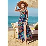 KILIG Women's Summer Maxi Dress 2025 Casual Sleeveless Split Floral Sundress Beach Vacation Flowy Long Dresses - Image 2