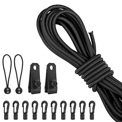 HLOGREE Kayak Bungee Cord Replacement Kit 26.2ft