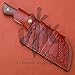 JNR Traders Handmade Serbian Knife - Serbian Chef Knife, Meat Cleaver Chefs Knife with Sheath, Rust Free 440c Steel Blade Professional 12 Inch 5511