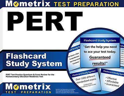PERT Flashcard Study System: PERT Test Practice Questions & Exam Review for the Postsecondary Education Readiness Test (Cards)