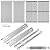 GLOWYE Grill Replacement Kit for Charbroil TRU-Infrared 463642316 463644220 463245518 463246118 463632320 463632520 Gas Grill, Emitter Plates & Cooking Grates Kit for G362-2100-W1 G369-0030-W1