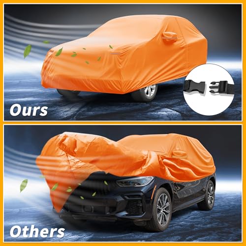 Funda impermeable BMW X5 protector solar exterior anti-UV con algodón 5