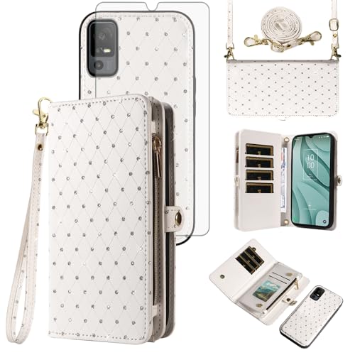 Coque portefeuille amovible TCL 40 XE 5G pour ne plus rayer votre écran au quotidien