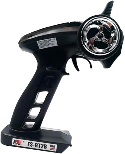 Miniatura 7 de Flysky FS-GT2B 2.4GHz 3CH Sistema de radio Transmisor RC con receptor FS-GR3E, negro,