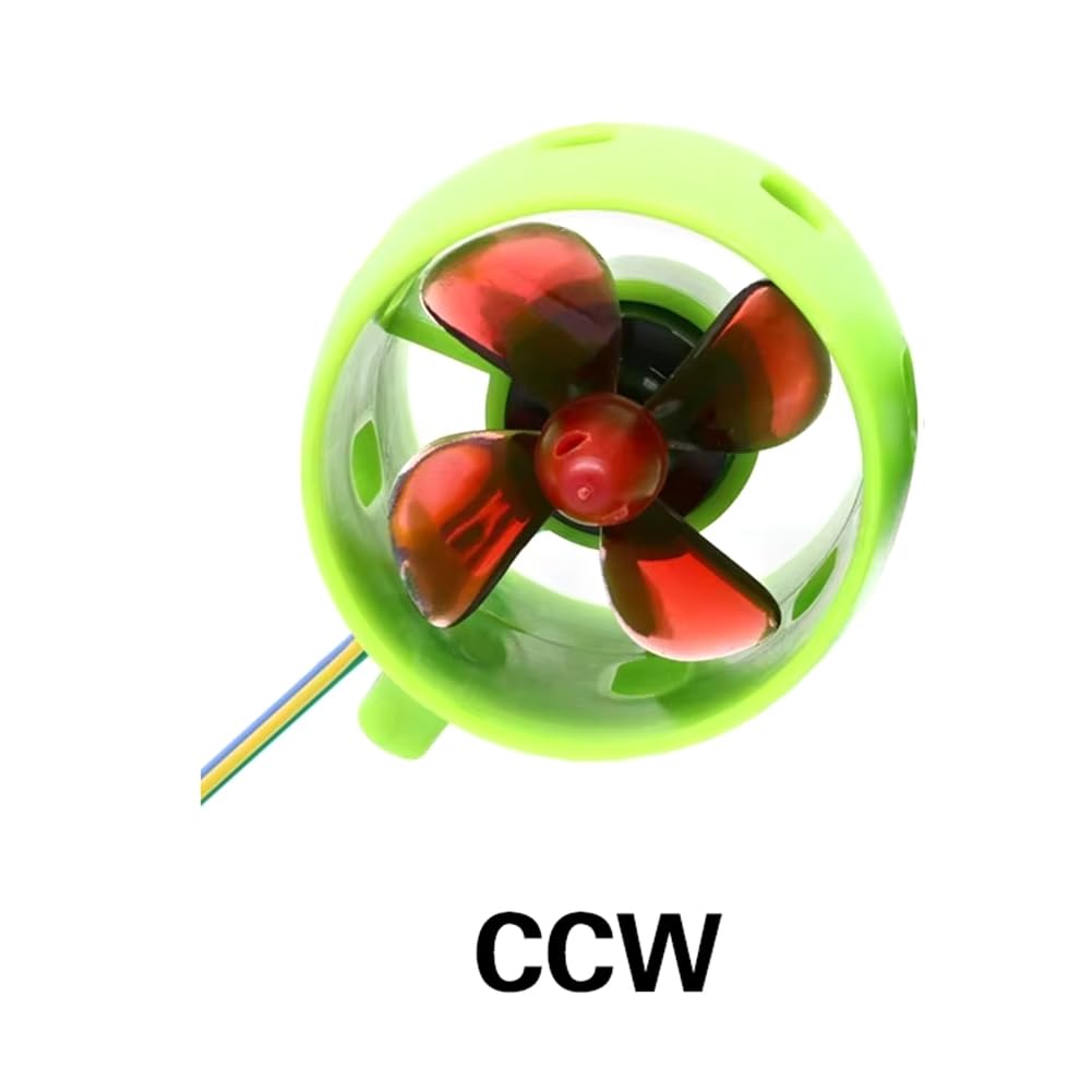 Silnik steru strumieniowego do łodzi podwodnej DC 12 V-24 V 20 A 4 ostrza - śmigło do DIY RC Robot łodzi podwodnej