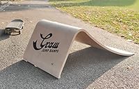 Graw Jump Ramps G35 Sprungrampe - 35 CM Höhe - Für Skateboard, Scooter, Roller, Skates, RC und andere