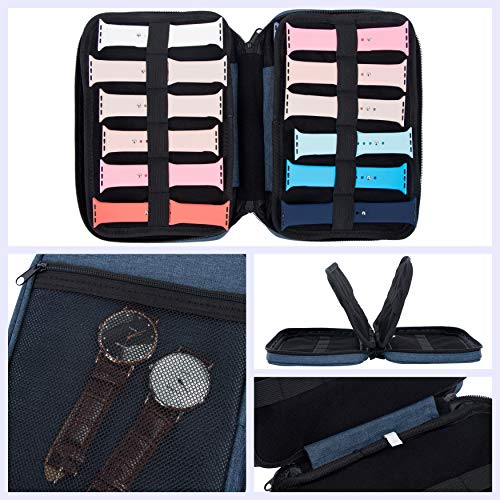 Image of PACMAXI 36 Watch Bands Storage Case - Holds 36 Bands, Fits Most Sizes, Organizer for Watch Straps & Accessories