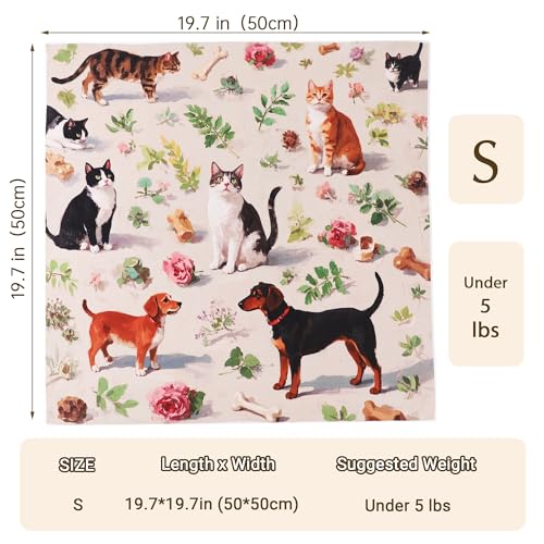 Envoltura de aseo para gatos premium con lona reforzada MoofeePaws 4