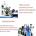 HayWHNKN Automatic Round Bottle Labeling Machine High Speed Labeling Machine Desktop Conveyor Round Bottle Label Applicator