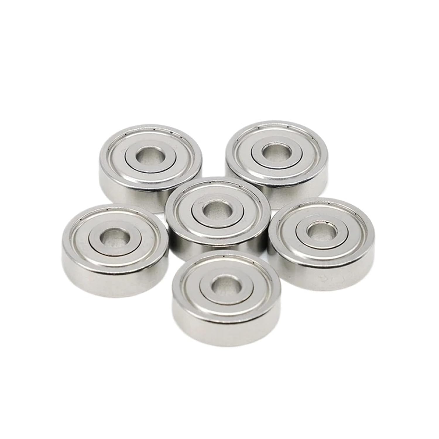 10PCS S635ZZ 5x19x6 mm Stainless Steel Bearing ABEC-9 Stainless Steel Ball Bearings Shielded High Precision AISI440C(10PCS_10PSR156ZZ)