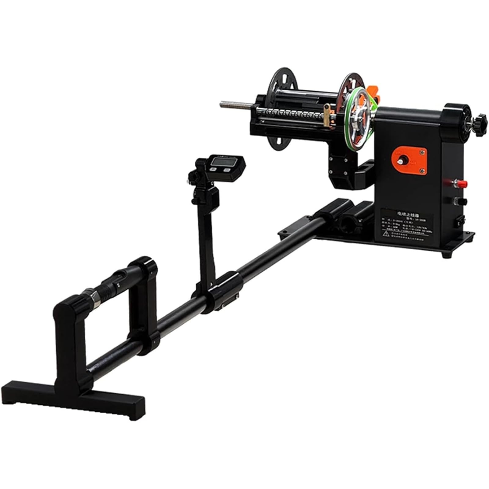 electric fishing reel spooling machine GJOPU Line Winder Spooler, Spinning Station, with Cable Guide + Meter Counter, Adjustable Speed 0-300 RPM, 0-8kg Damping Brake, for Various Fishing Scenarios : Sports & Outdoors Reel Size:5 fishing rod holders clamp mystery box use device features a