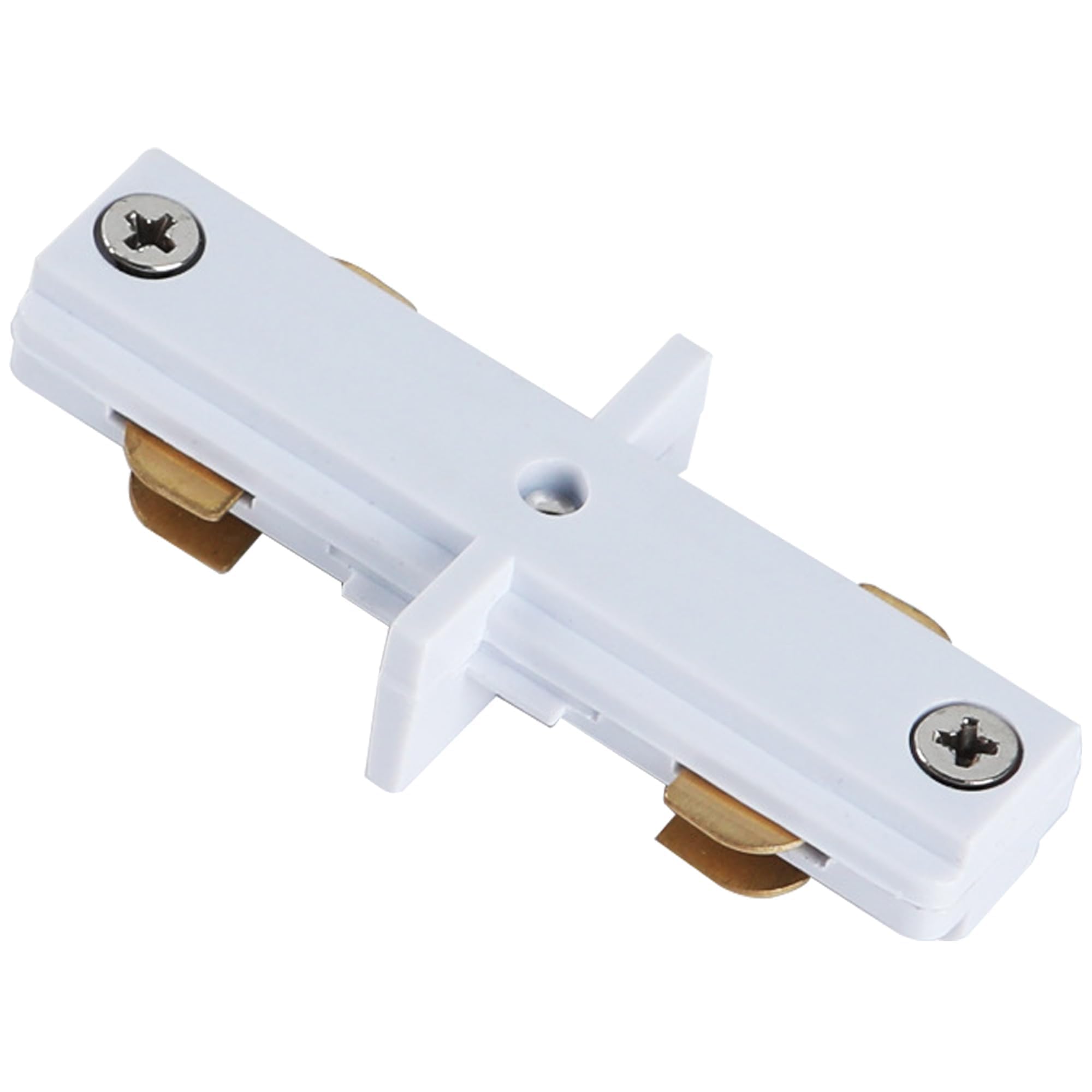 Photo 1 of Yuemegou White H Track I Connector H Type Single Circuit 3-Wire-1 Track Lighting Accessories for H Track System Track Lighting Connector